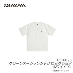 ダイワ　DE-6625 クリーンオーシャンシャツ ロックショア ホワイト XL