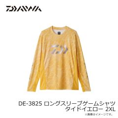 ダイワ　DE-3825 ロングスリーブゲームシャツ タイドイエロー 2XL