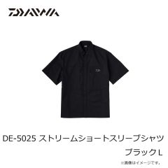 ダイワ　DE-5025 ストリームショートスリーブシャツ ブラック L