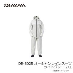 ダイワ　DR-6025 オーシャンレインスーツ ライトグレー 2XL
