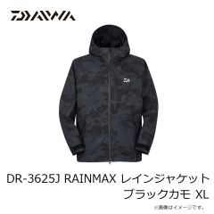 ダイワ　DR-3625J RAINMAX レインジャケット ブラックカモ XL