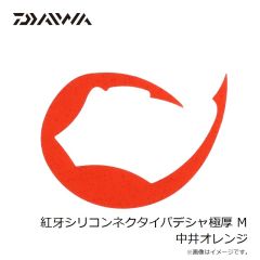 ダイワ　紅牙シリコンネクタイパデシャ極厚 M リバーシブルレッド&オレンジ