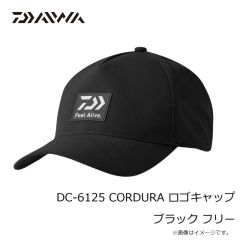 ダイワ　DC-6125 CORDURA ロゴキャップ ブラック フリー