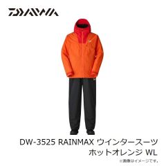 ダイワ　DW-3525 RAINMAX ウインタースーツ ホットオレンジ WL
