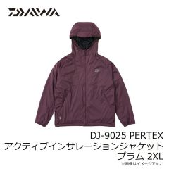 ダイワDJ-9025 PERTEX アクティブインサレーションジャケット プラム 2XL