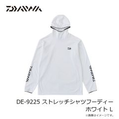 ダイワ　DE-9225 ストレッチシャツフーディー ブラック M