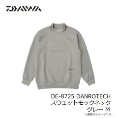 ダイワ　DE-8725 DANROTECHスウェットモックネック グレー M