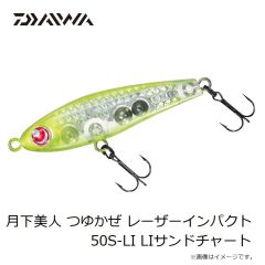 ダイワ　月下美人 つゆかぜ レーザーインパクト 50S-LI LIサンドチャート