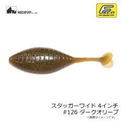ハイドアップ　スタッガーワイド 4インチ #126 ダークオリーブ
