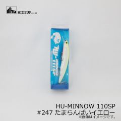 ハイドアップ　HU-MINNOW HU ミノー  111SP　#206 キラーレッドシャイナー