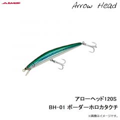 アローヘッド120F AM-01 アルミ・カタクチ
