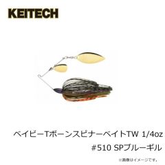 ケイテック　ベイビーTボーンスピナーベイトTW 1/4oz #001 ブラック