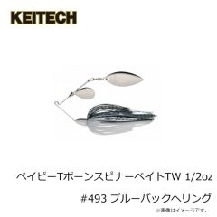 ケイテック　ベイビーTボーンスピナーベイトTW 1/4oz #511 グリーンパンプキンクロー