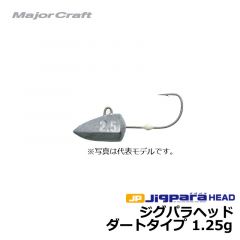 メジャークラフト　ジグパラヘッド ダートタイプ　1.25g