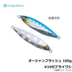 クレイジーオーシャン　オーシャンフラッシュ 100g #10ゼブライワシ