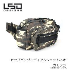 LSDデザイン　ヒップバッグミディアムショットネオ カモフラ