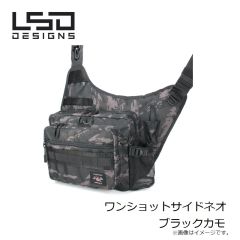 LSDデザイン　ワンショットサイドネオ ブラックカモ