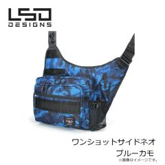 LSDデザイン　ワンショットサイドネオ ブルーカモ