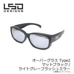 LSDデザイン　クリップサングラス Type5 ブラック/スーパーピンクミラー