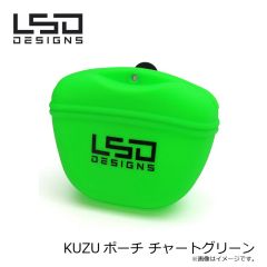 LSDデザイン　KUZUポーチ チャートグリーン