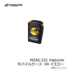 オレンジブルー　MZAS-231 mazume モバイルケース  04 イエロー