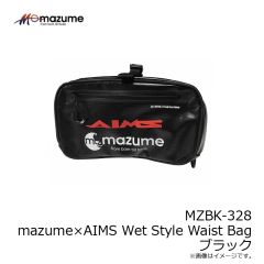 オレンジブルー　MZBK-328 mazume×AIMS Wet Style Waist Bag ブラック