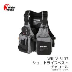 オレンジブルー　WRLV-3137 ショートライフベスト チャコール