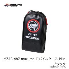 オレンジブルー　MZAS-487 mazume モバイルケース Plus  ブラック