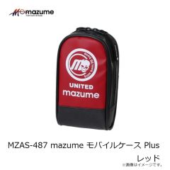 オレンジブルー　MZAP-724 mazume モバイルケース Slim ブラック×ブルー