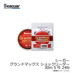 シーガー グランドマックス ショックリーダー30m 5号 24lb