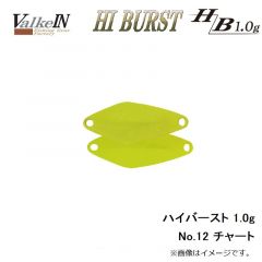 ハイバースト 1.0g No.12 チャート
