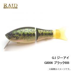 レイドジャパン　G.I ジーアイ　GI006 ブラックBB