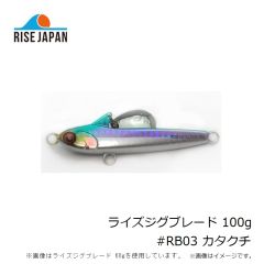 ライズジャパン ライズジグブレード 100g #RB03 カタクチ