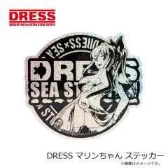 ドレス　DRESS マリンちゃん ステッカー