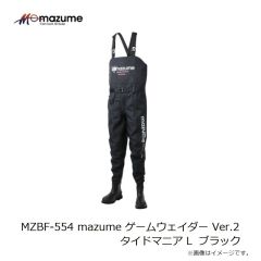 オレンジブルー　MZBF-554 mazume ゲームウェイダー Ver.2 タイドマニア L ブラック