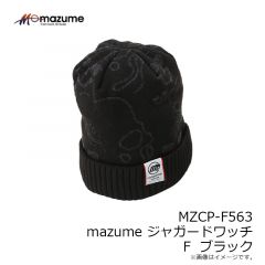 オレンジブルー　MZCP-F563 mazume ジャガードワッチ F  ブラック