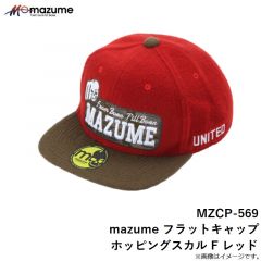 MZCP-570 mazume フラットキャップ「M」F ブラック