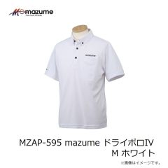 オレンジブルー　MZAP-595 mazume ドライポロIV M ホワイト