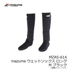 オレンジブルー　MZAS-614 mazume ウェットソックス ロング M ブラック