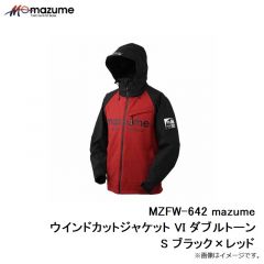 MZFW-642 mazume ウインドカットジャケット VI ダブルトーン S ブラック×レッド
