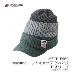 オレンジブルー　MZCP-F668 mazume ニットワッチ III  F レッド