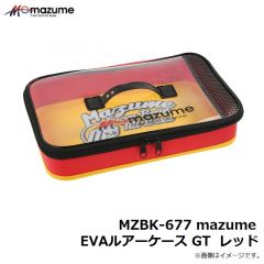オレンジブルー　MZBK-677 mazume EVAルアーケース GT  レッド