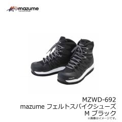 オレンジブルー　MZWD-691 MZスパイクシューズ 4L ブラック×レッド