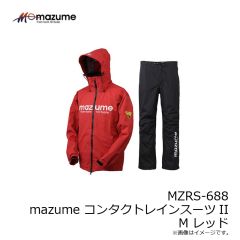 オレンジブルー　MZRS-688 mazume コンタクトレインスーツII S ブラック