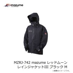 オレンジブルー　MZRJ-742 mazume レッドムーンレインジャケットIII ブラック M