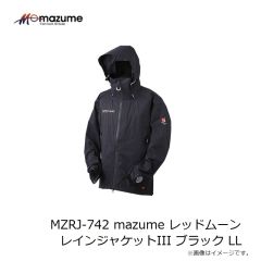 オレンジブルー　MZRJ-742 mazume レッドムーンレインジャケットIII ブラック LL