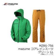 オレンジブルー　MZRS-756 mazume コアレインスーツ ネイビー S