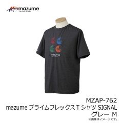 オレンジブルー　MZAP-762 mazume プライムフレックスTシャツ SIGNALグレー M
