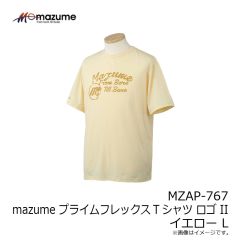 オレンジブルー　MZAP-767 mazume プライムフレックスTシャツ ロゴ II イエロー L
