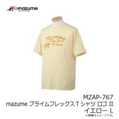 オレンジブルー　MZAP-767 mazume プライムフレックスTシャツ ロゴ II イエロー L